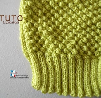 tuto kit gilet enfant à tricoter patron explication
