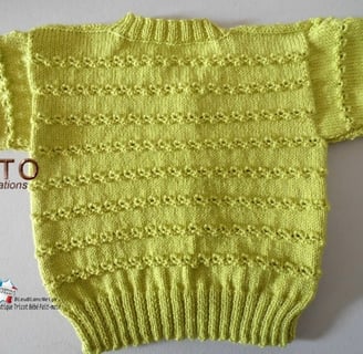 tuto kit gilet enfant à tricoter patron explication