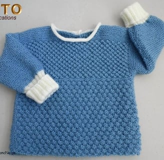 Modèle layette patron à tricoter