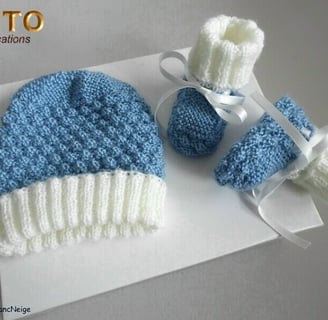 Modèle layette patron à tricoter