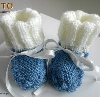Modèle layette patron à tricoter