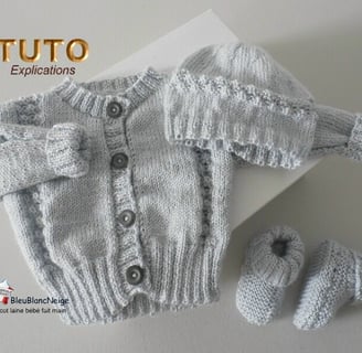 tuto tricot modèle bébé gratuit