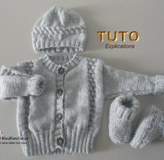 tuto tricot modèle bébé gratuit