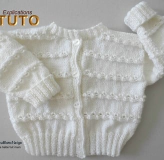 tuto tricot modèle bébé gratuit