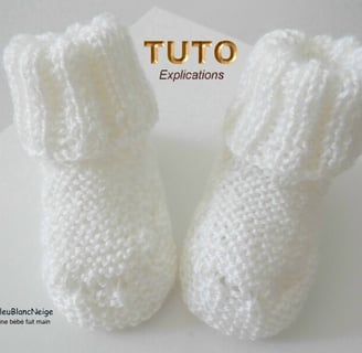 patron tricot bb chaussons gratuit
