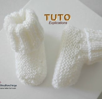 patron tricot bb chaussons gratuit