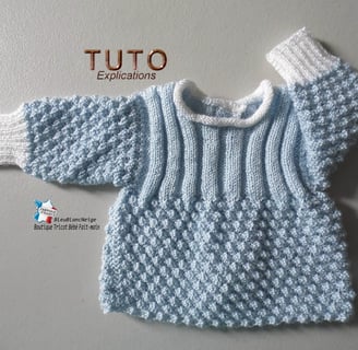 explications brassiere tricot bebe