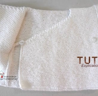 Modèle layette patron à tricoter