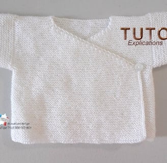 Modèle layette patron à tricoter