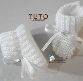 patron tricot bb chaussons gratuit