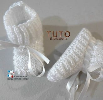 patron tricot bb chaussons gratuit