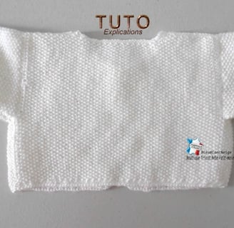 tuto tricot cardigan bébé tricotez-moi