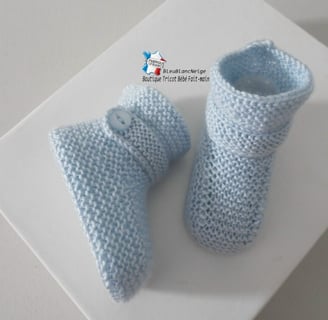 explications chaussons bb tuto gratuit