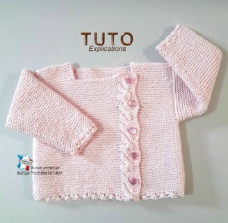 tuto tricot bb BRASSIÈRE facile
