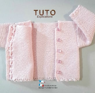 tuto tricot bb BRASSIÈRE facile