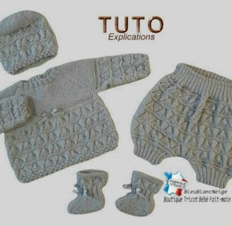 tuto tricot modèle bébé facile pdf