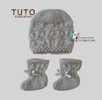 tuto tricot modèle bébé facile