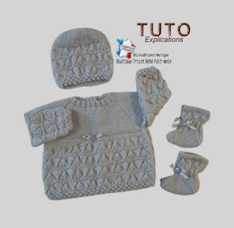 Explication vêtement tuto tricot bb