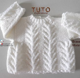 Modèle layette patron à tricoter