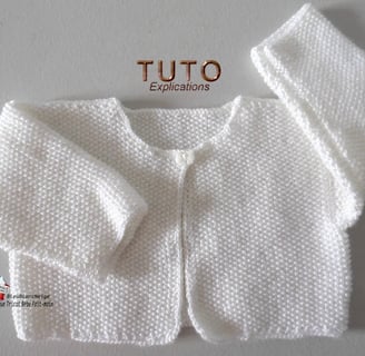 Modèle layette patron à tricoter