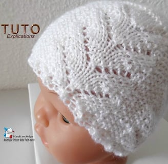 Modèle layette patron à tricoter