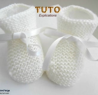 tuto béguin et chaussons princesse charlotte