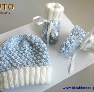 vêtements tricot bébé tuto layette à tricoter