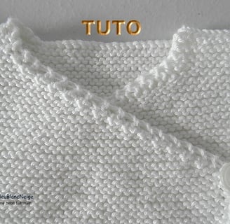 Modèle layette patron à tricoter