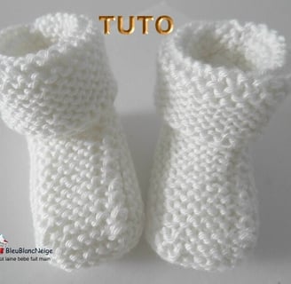 Modèle layette patron à tricoter