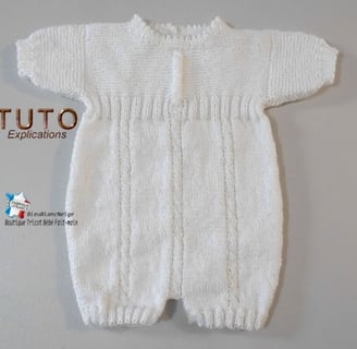 tuto layette combi-bloomer tricot bébé