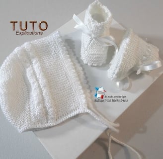 Ensemble bb à tricoter patron