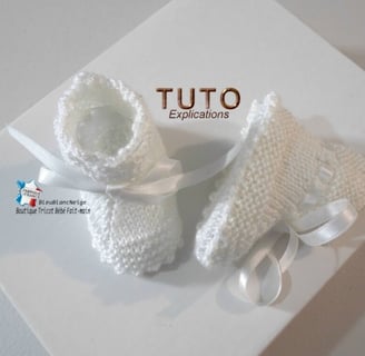 patron tricot bb chaussons gratuit