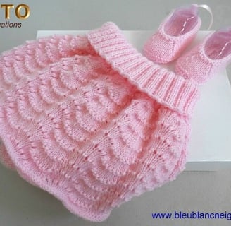 vêtements tricot bébé tuto layette à tricoter