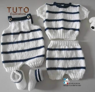 Modèle Marin tricot à tricoter