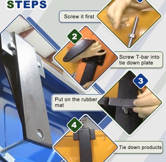 truck camper tie downs