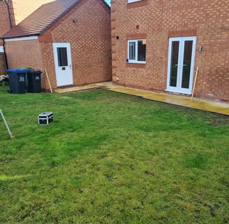 garden before development
