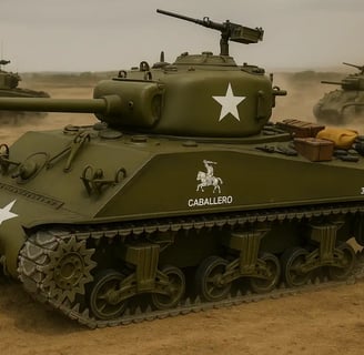 Tanque US M4A3 Sherman a RC