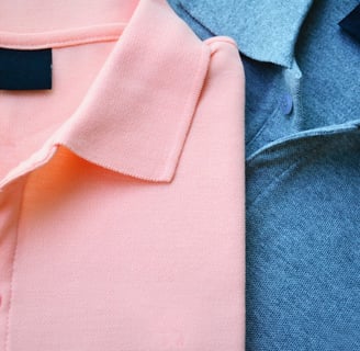 Rongzhiyue: Polo shirts elastic collars