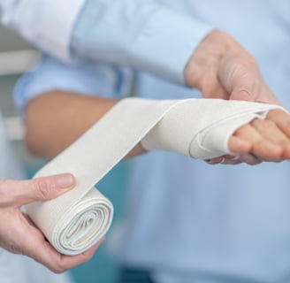 Rongzhiyue: elastic hand wrapping bandage