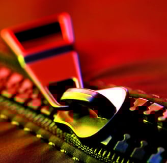 Rongzhiyue: Zipper pull close-up