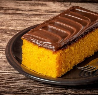 Receita Fitness de Bolo de Cenoura com Whey Protein