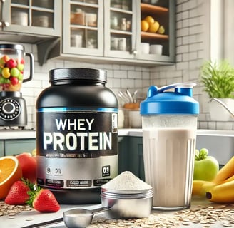 Whey Protein: Acelere a recuperação muscular e otimize seus treinos com essa poderoso suplemento