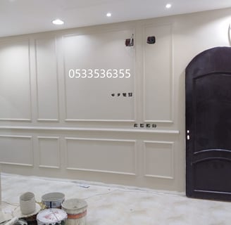 براويز جبس للجدران # دهانات