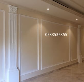 براويز جبس للجدران #دهانات