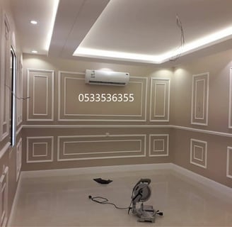 براويز جبس للجدران#دهانات
