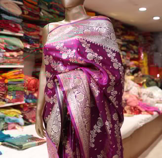 Traditional Kanjeevaram sarees India