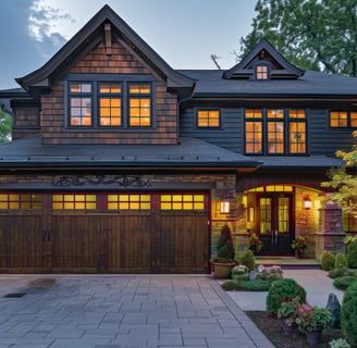 A very clean house with lighting