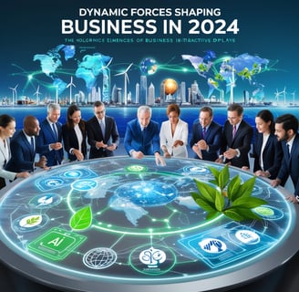 Emerging Business Trends in 2024: The Intersection of Technology, Geopolitics, and Sustainability