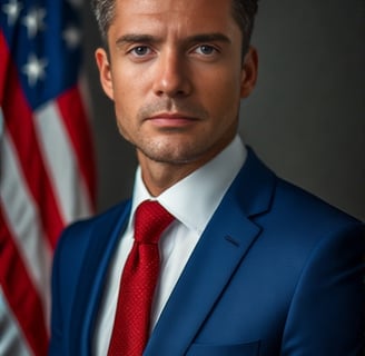President Thomas Mosher; Official Portrait, 2029