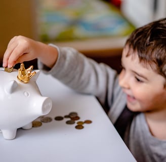 superior spender, Money management for kids, Teaching children about saving,